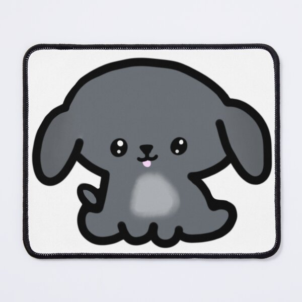 Item preview, Cute Chibi Grey Puppy with Light Chest designed and sold by AestheteArchive.