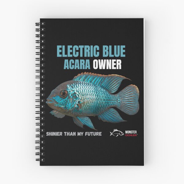 Item preview, Electric Blue Acara Owner Funny Shirt designed and sold by MonsterCichlidsTV.