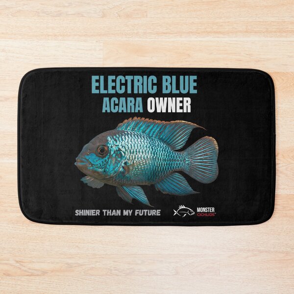Item preview, Electric Blue Acara Owner Funny Shirt designed and sold by MonsterCichlidsTV.