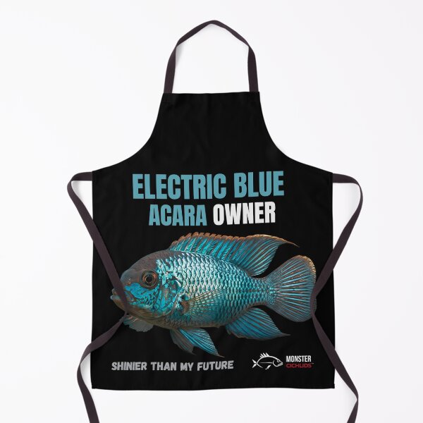 Item preview, Electric Blue Acara Owner Funny Shirt designed and sold by MonsterCichlidsTV.