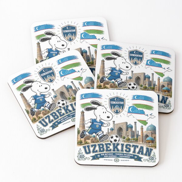 Item preview, Snoopy Uzbekistan Team World Cup 2026 designed and sold by Har-vee.