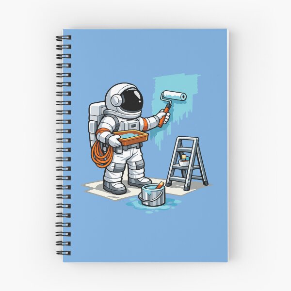 Item preview, Astronaut Painting A Wall designed and sold by BROHLine Studio.