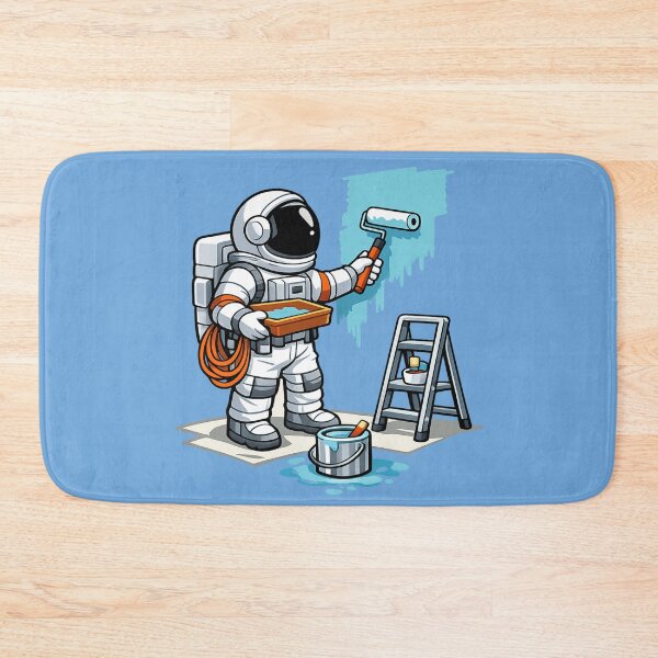 Item preview, Astronaut Painting A Wall designed and sold by BROHLine Studio.