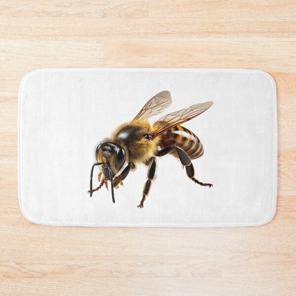 Item preview, Honey bee isolated on transparent background designed and sold by MiraCleAI.