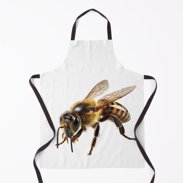 Item preview, Honey bee isolated on transparent background designed and sold by MiraCleAI.