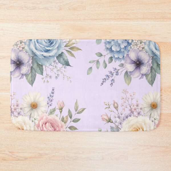 Item preview, Pastel Blue & Lavender Floral Bouquet designed and sold by Roya10.