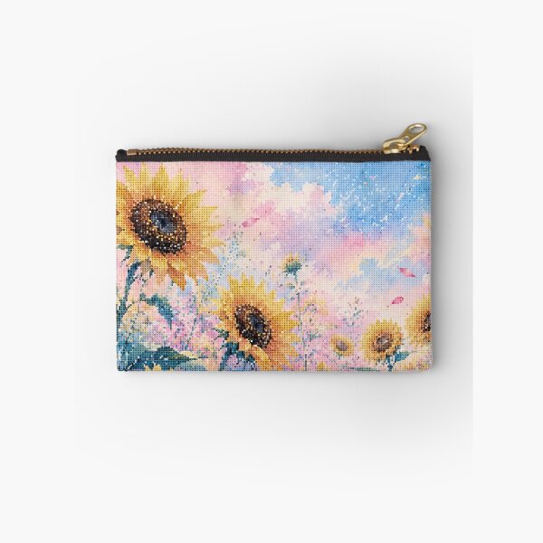 Item preview, Sunflower Bloom in Geometric Watercolor designed and sold by A-C-G.