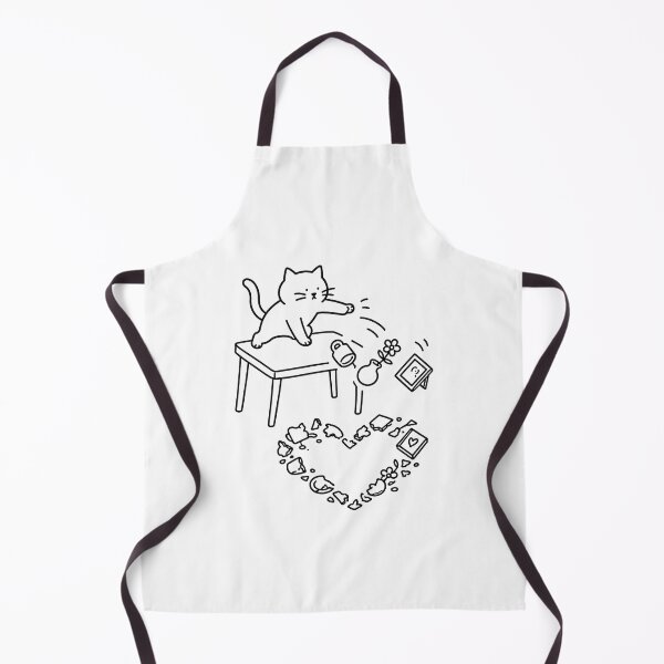 Item preview, Cat Chaos Creates A Heart Cute Cat Lover Design designed and sold by MonkiFlipp.