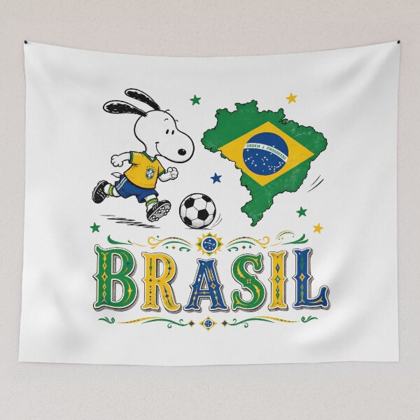 Item preview, Snoopy Brazil Team World Cup 2026 designed and sold by Har-vee.