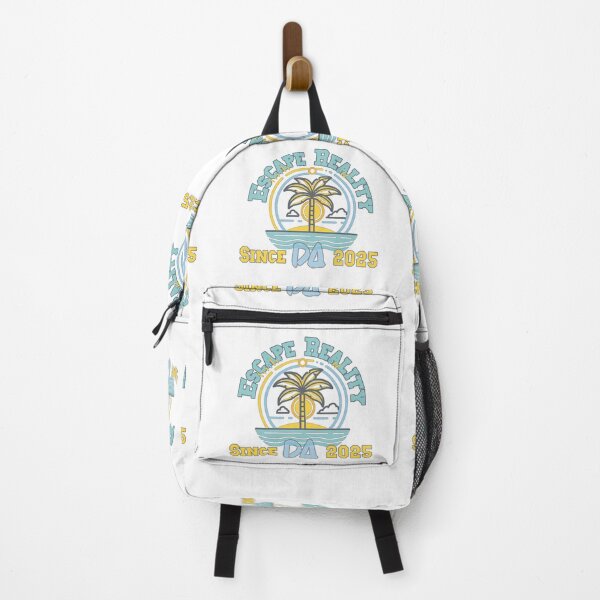 Item preview, Escape Reality Vintage Varsity Palm Tree Retro Beach Tropical Streetwear Graphic designed and sold by DesignArtist.ia.