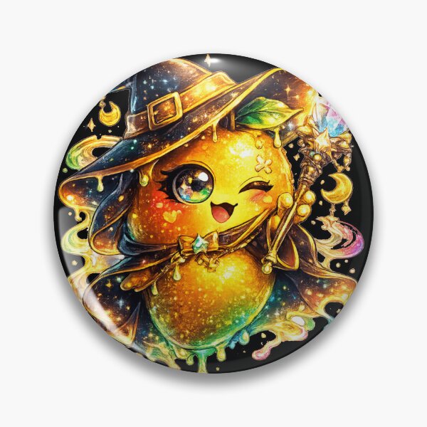 Item preview, Neon Mango Monster Creepy Cute Art designed and sold by ChaEmm_Studio.