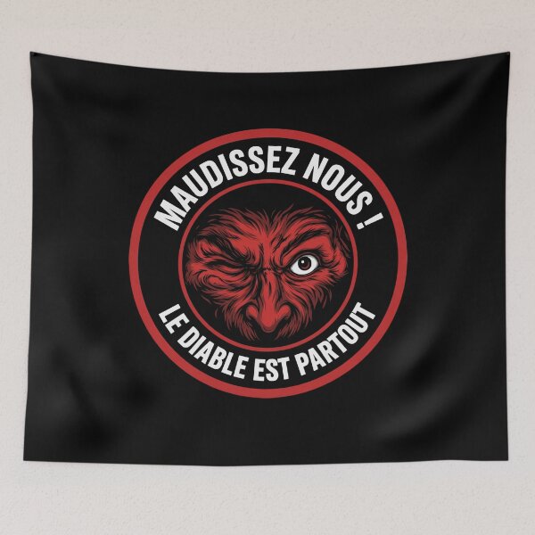 Item preview, Sang Liégeois, Le Diable Est Partout designed and sold by canvasriddle.