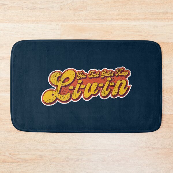 Item preview, L.I.V.I.N. You Just Gotta Keep Livin' Retro Seventies Vintage designed and sold by unrealindeed.
