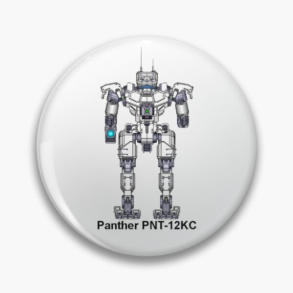 Item preview, Panther PNT-12KC (White) - Inner Sphere BattleMech designed and sold by DagleysDesigns.