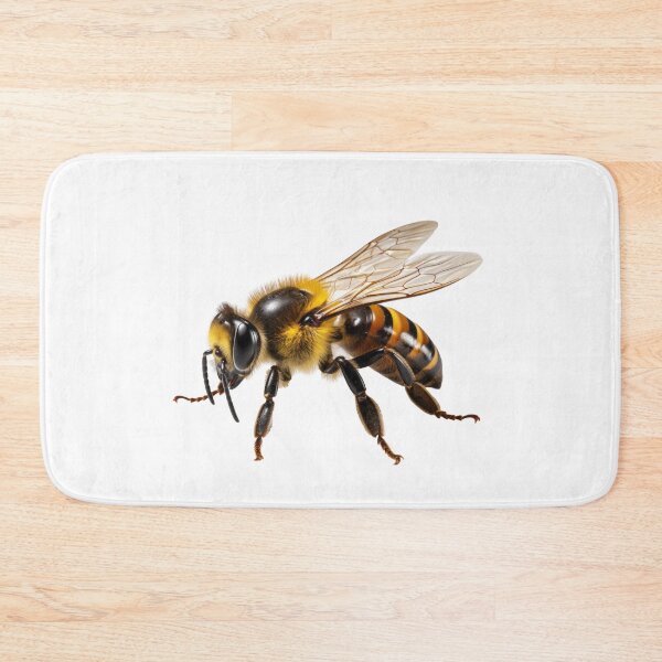 Item preview, Honey bee isolated on transparent background designed and sold by MiraCleAI.