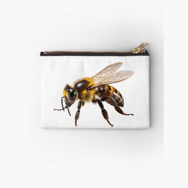 Item preview, Honey bee isolated on transparent background designed and sold by MiraCleAI.