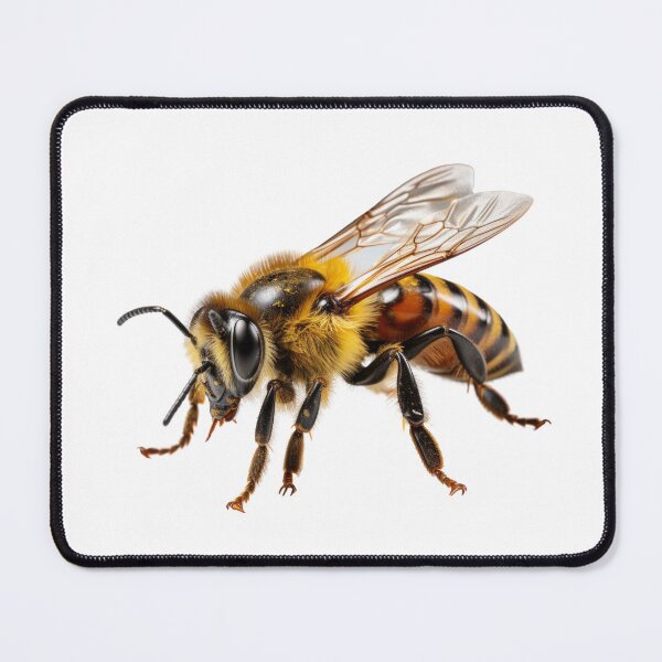 Item preview, Honey bee isolated on transparent background designed and sold by MiraCleAI.