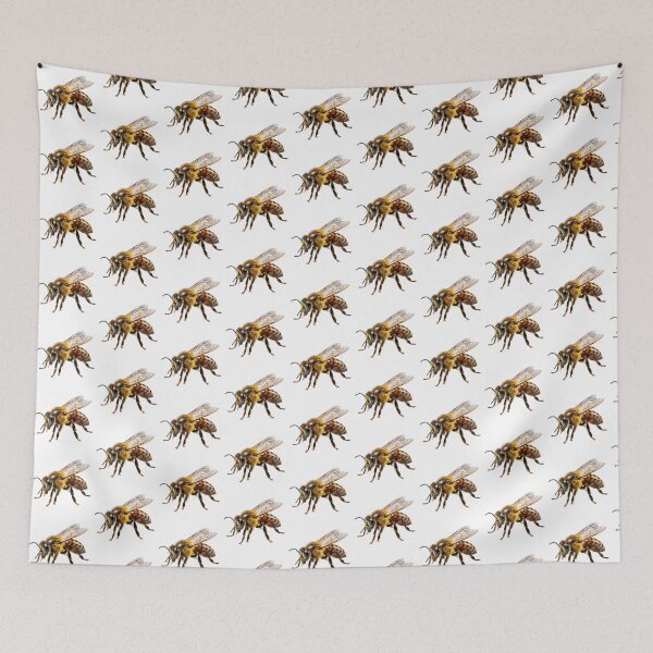 Item preview, Honey bee isolated on transparent background designed and sold by MiraCleAI.