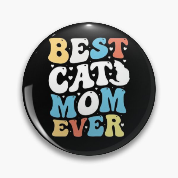Item preview, Vintage Wavy Best Cat Mom Ever Shirt – Aesthetic Cat Lover Gift designed and sold by LunaCat Studio.