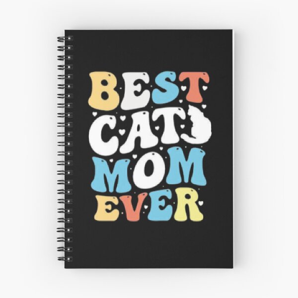Item preview, Vintage Wavy Best Cat Mom Ever Shirt – Aesthetic Cat Lover Gift designed and sold by LunaCat Studio.