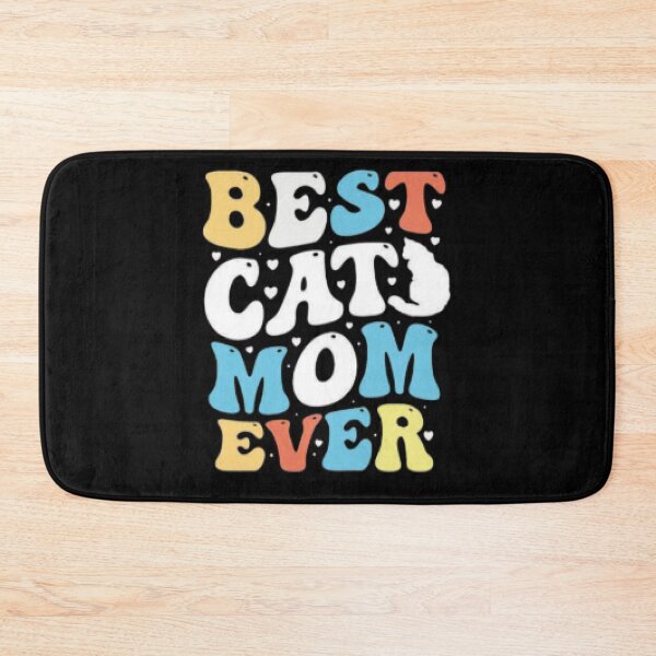 Item preview, Vintage Wavy Best Cat Mom Ever Shirt – Aesthetic Cat Lover Gift designed and sold by LunaCat Studio.