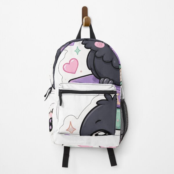 Item preview, Cute Kawaii Raven - Lil' Nevermore Sticker designed and sold by Riah Studio.