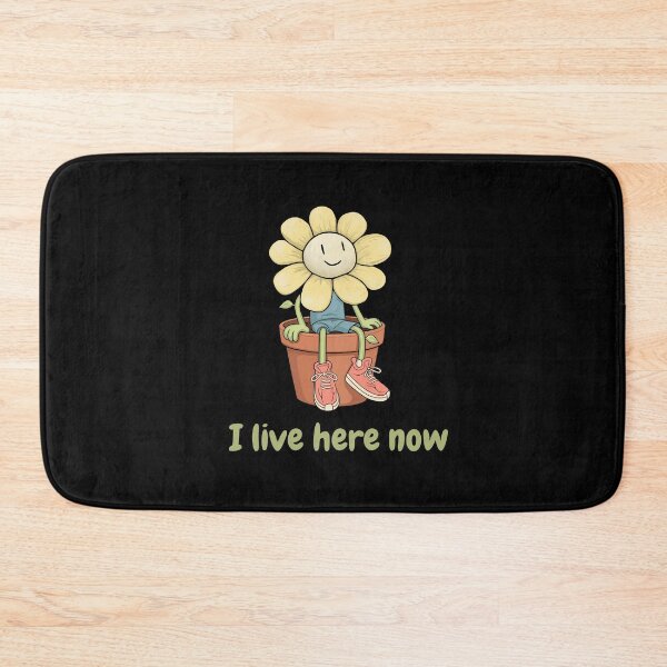 Item preview, Cute Flower I Live Here Now Funny Plant Lover Gift designed and sold by FMproject.