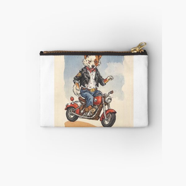 Item preview, Motorcyclist dog designed and sold by ZeusGallery.
