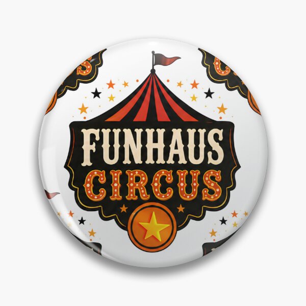 Item preview, Funhaus Circus Retro Logo Design designed and sold by tviyluv.