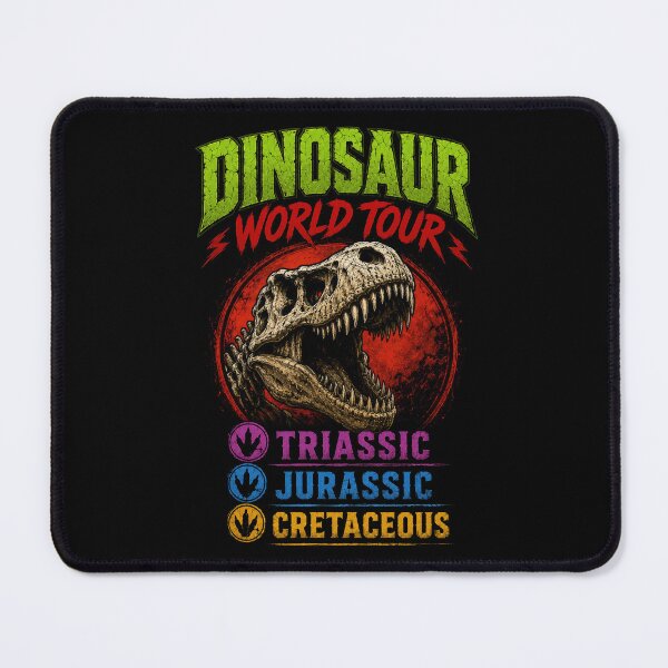 Item preview, Dinosaur Tour Dates Prehistoric Legend Parody designed and sold by Retr0Tshirts.