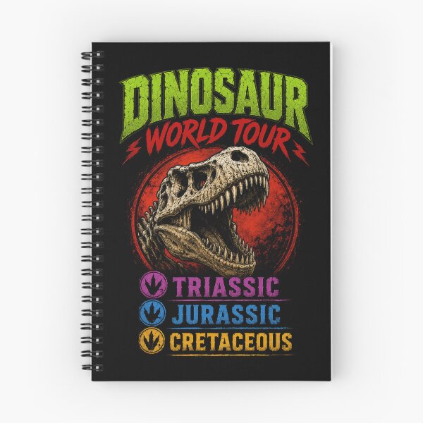 Item preview, Dinosaur Tour Dates Prehistoric Legend Parody designed and sold by Retr0Tshirts.