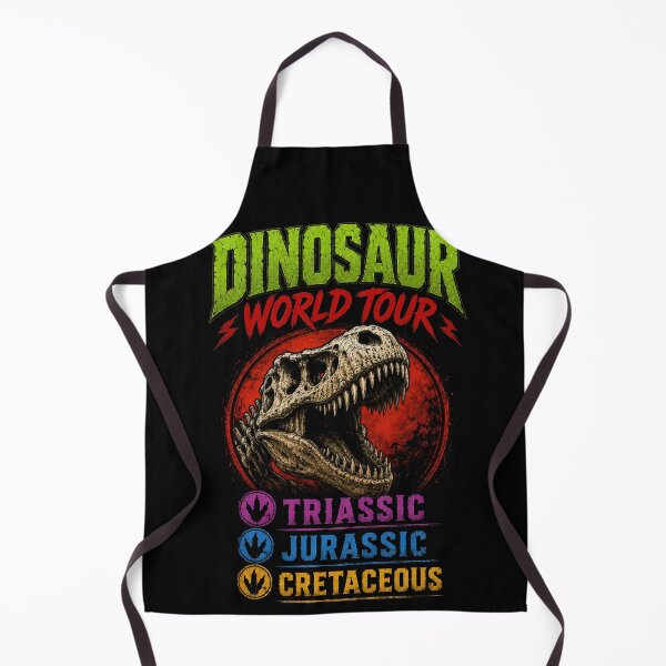 Item preview, Dinosaur Tour Dates Prehistoric Legend Parody designed and sold by Retr0Tshirts.