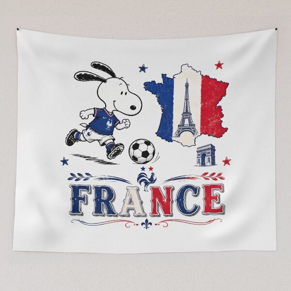 Item preview, Snoopy France Team World Cup 2026 designed and sold by Har-vee.