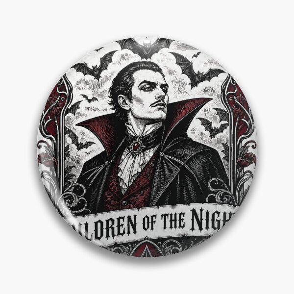 Item preview, Dracula - Children of the Night Goth Tee designed and sold by Riah Studio.
