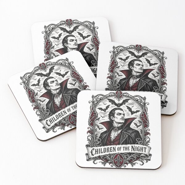 Item preview, Dracula - Children of the Night Goth Tee designed and sold by Riah Studio.