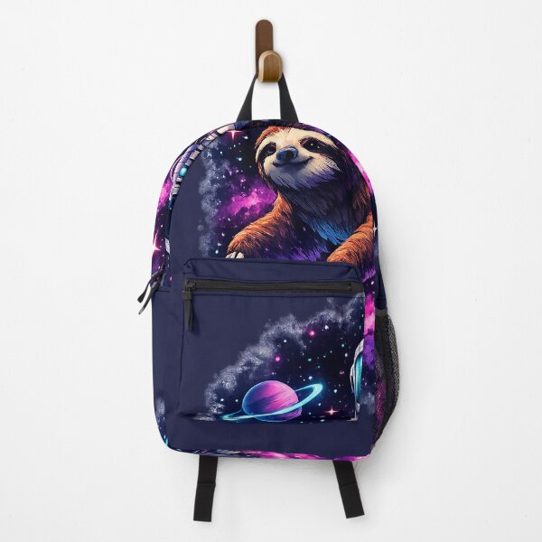 Item preview, Cosmic Sloth Rider – Astronaut Floating Through the Galaxy designed and sold by slikar.