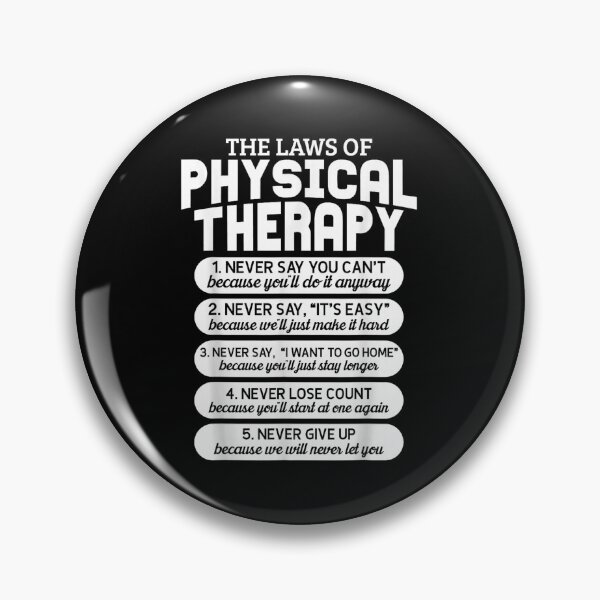 Item preview, Physiotherapy Funny Laws designed and sold by goombi-creative.