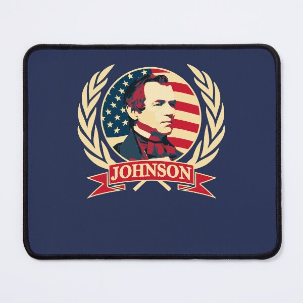 Item preview, Andrew Johnson 17th US President Portrait designed and sold by marke770.