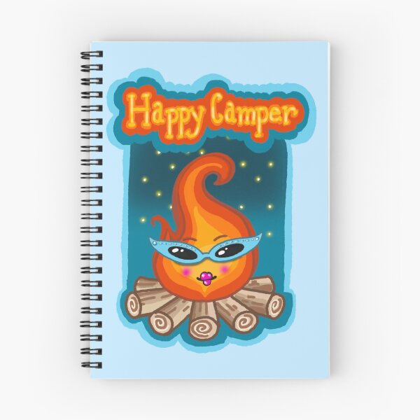 Item preview, Campfire Happy Camper  designed and sold by MsBrillMakes.