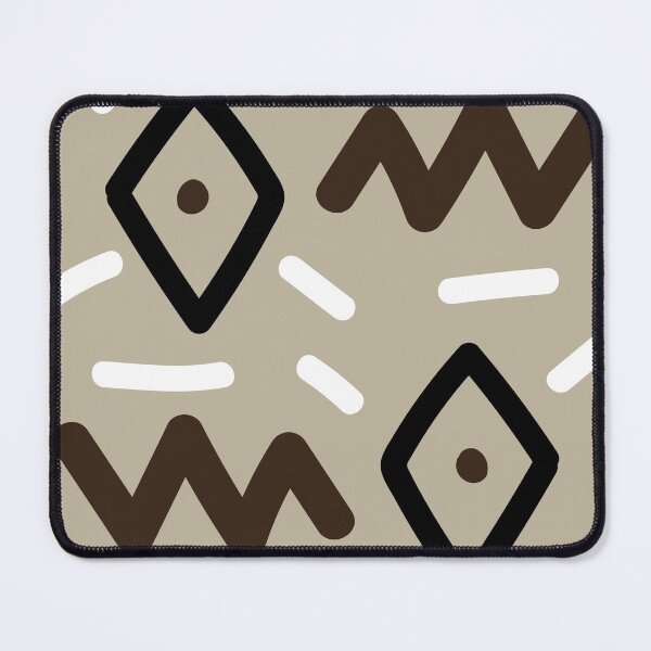 Item preview, Traditional African Bogolan Mudcloth Pattern designed and sold by Wolagno.