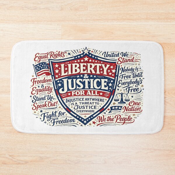 Item preview, ✴️ SHIELD OF DEMOCRACY COLLECTION ✴️ - LIBERITY AND JUSTICE FOR ALL - v1 designed and sold by WheelieGdArt.
