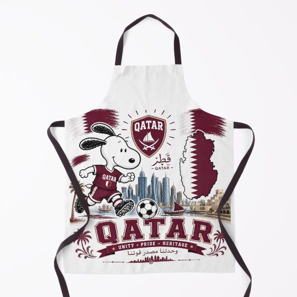 Item preview, Snoopy Qatar Team World Cup 2026 designed and sold by Har-vee.