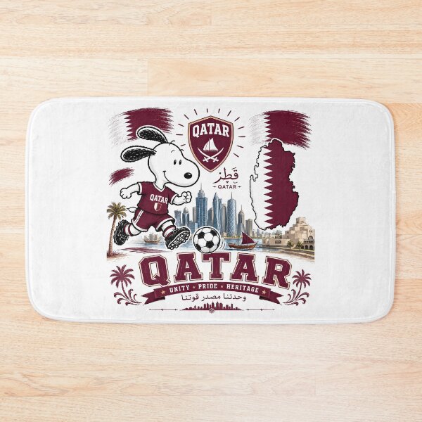 Item preview, Snoopy Qatar Team World Cup 2026 designed and sold by Har-vee.