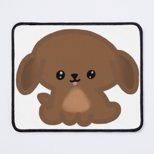 Item preview, Cute Chibi Brown Puppy Tan Chest designed and sold by AestheteArchive.