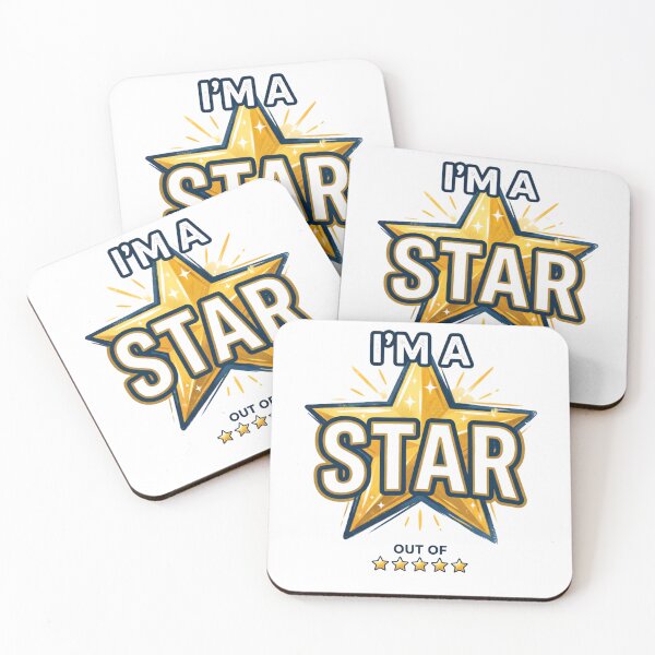 Item preview, I'm A Star Out Of 5 – Funny Sarcastic Rating Design designed and sold by DesignsCreative.