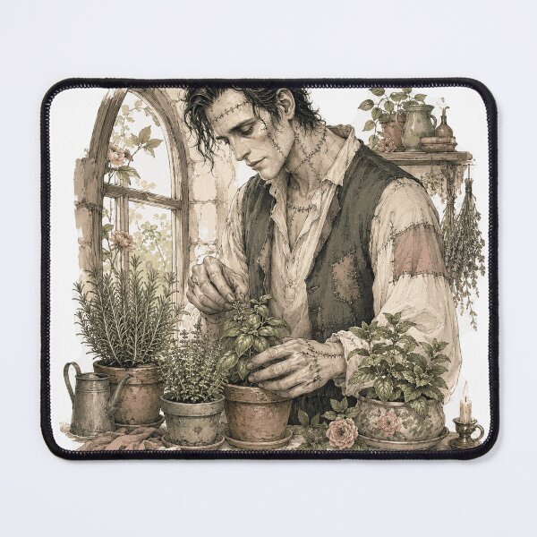 Item preview, Frankenstein's Creature - Cottagecore Garden designed and sold by Riah Studio.