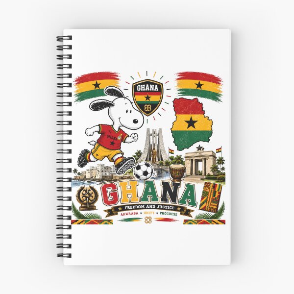 Item preview, Snoopy Ghana Team World Cup 2026 designed and sold by Har-vee.