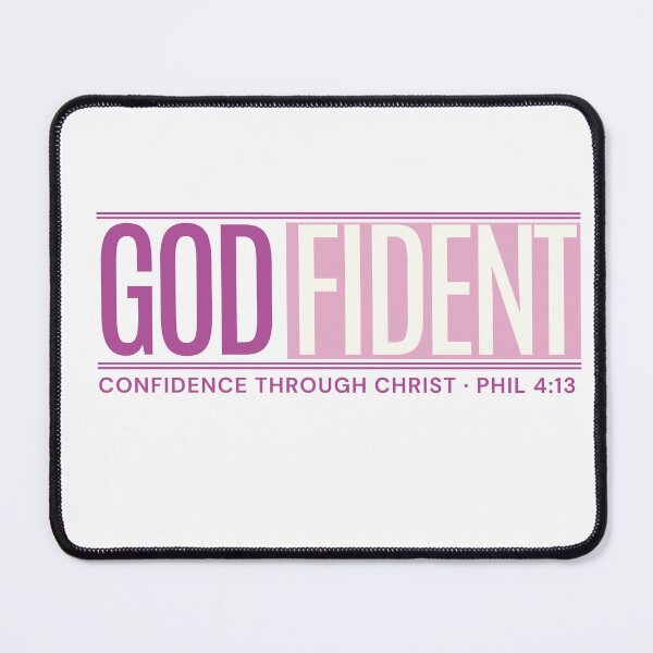 Item preview, Godfident designed and sold by kindred Inks.
