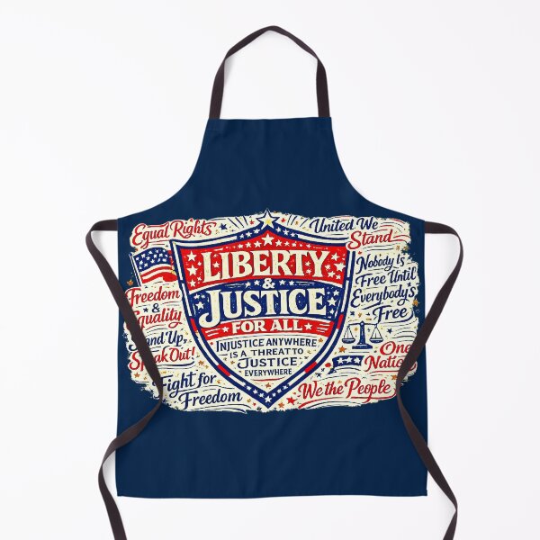 Item preview, ✴️ SHIELD OF DEMOCRACY COLLECTION ✴️ - LIBERITY AND JUSTICE FOR ALL - v3 designed and sold by WheelieGdArt.