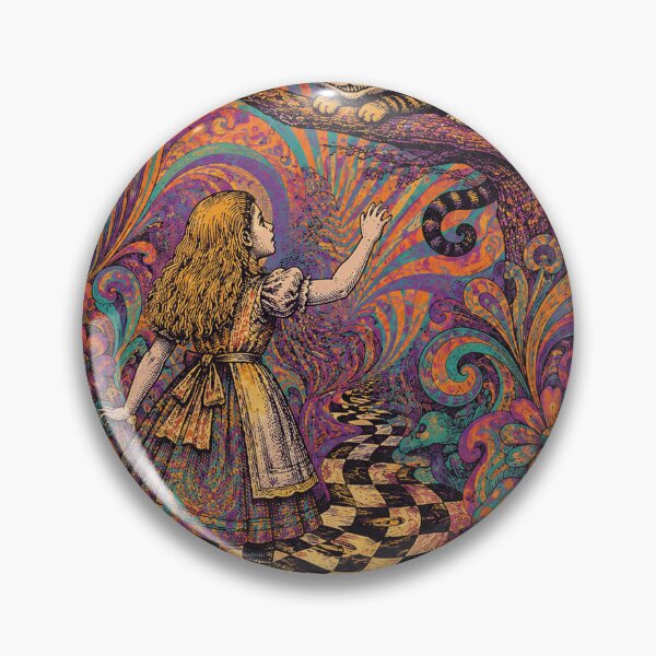 Item preview, Alice in Wonderland - Psychedelic Trip Poster designed and sold by Riah Studio.